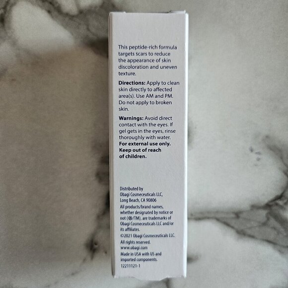 OBAGI Medical Scar Refining Gel 1oz (28g) BNIB SEALED - Picture 2 of 3